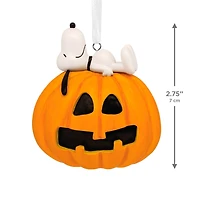 Peanuts® Snoopy on Jack-o'-Lantern Hallmark Ornament for only USD 11.49 | Hallmark