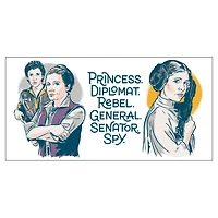 Star Wars™ Princess Leia™ Collectible Drinking Glass, 13.5 oz. for only USD 16.99 | Hallmark