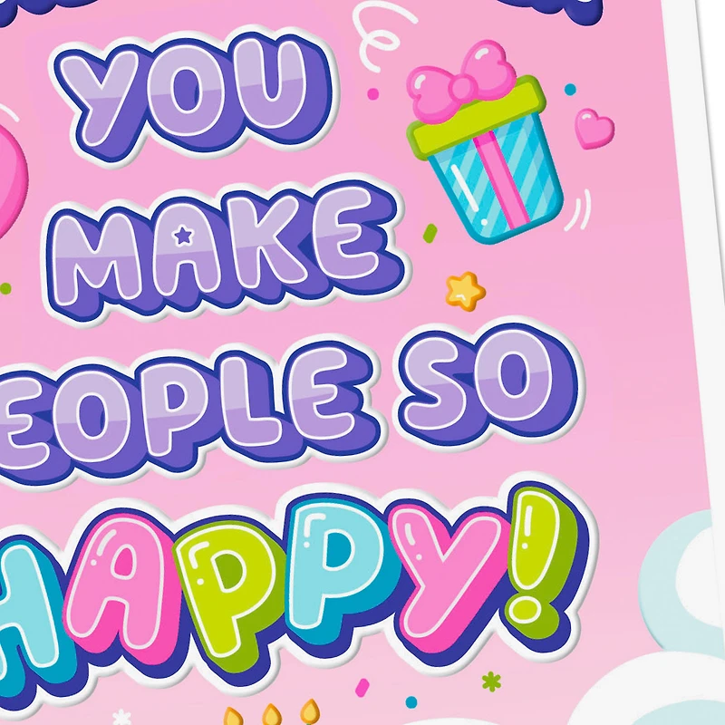 You Make People So Happy Birthday Card for Great-Granddaughter for only USD 2.99 | Hallmark