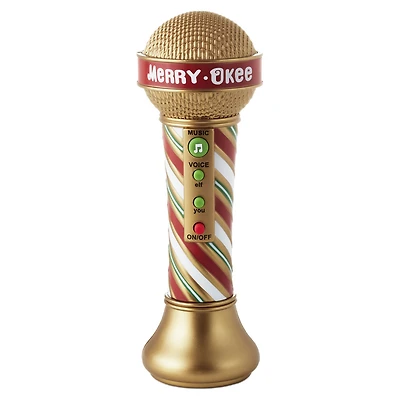 Merry-Okee Christmas Interactive Microphone for only USD 22.99 | Hallmark