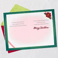 You're All That's Delightful Christmas Card for Granddaughter for only USD 5.99 | Hallmark
