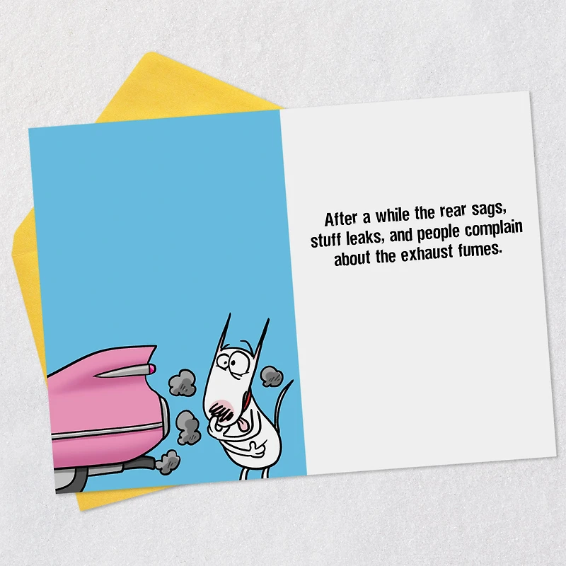 Maxine™ Getting Older is Like Driving a Classic Car Funny Birthday Card for only USD 4.49 | Hallmark