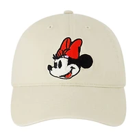 Concept One Disney Minnie Mouse Soft White Baseball Cap for only USD 18.99 | Hallmark