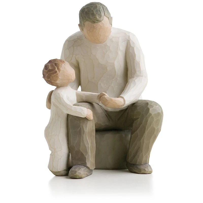 Willow Tree® Grandfather Grandchild Figurine for only USD 56.99 | Hallmark