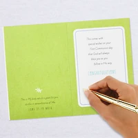 Wreath and Cross Religious First Communion Card for only USD 4.59 | Hallmark