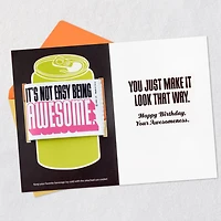 Awesome Funny Birthday Card With Can Cooler for only USD 5.59 | Hallmark