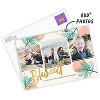 Personalized Blessed Holiday Photo Card for only USD 4.99 | Hallmark
