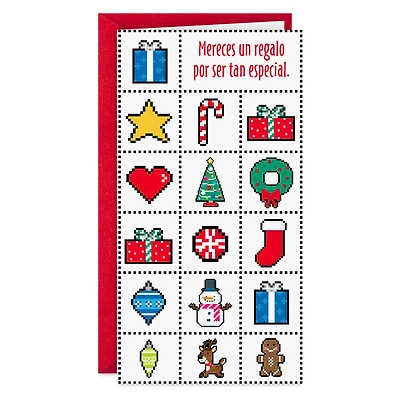 You Deserve a Gift for Being Special Spanish-Language Money Holder Christmas Card for Kid for only USD 0.99 | Hallmark