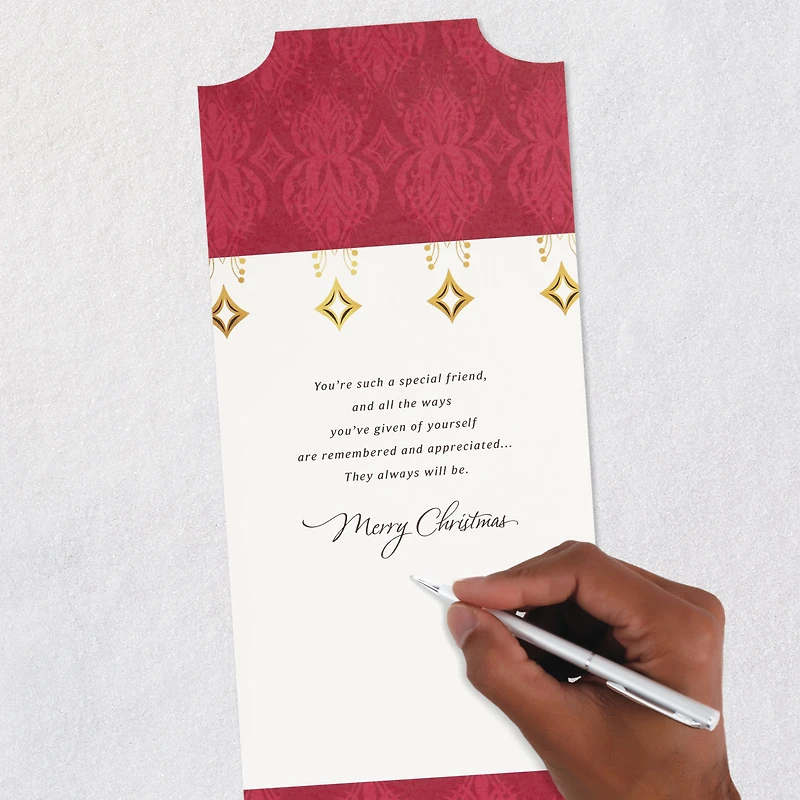 You're Remembered and Appreciated Christmas Card for Friend for only USD 3.99 | Hallmark