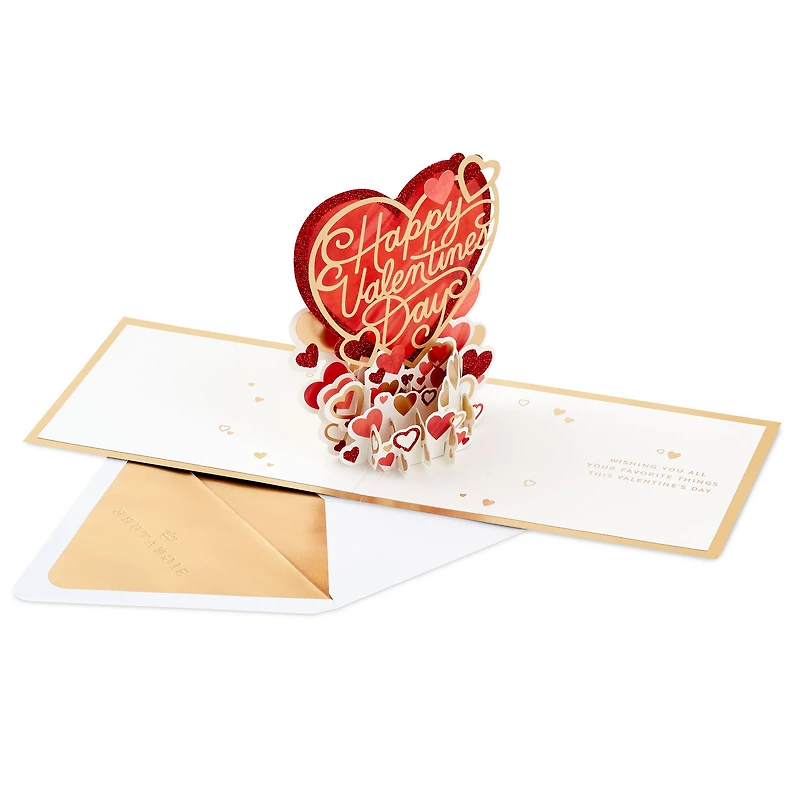 Happy Heart Day Pop-Up Valentine's Day Card for only USD 12.99 | Hallmark