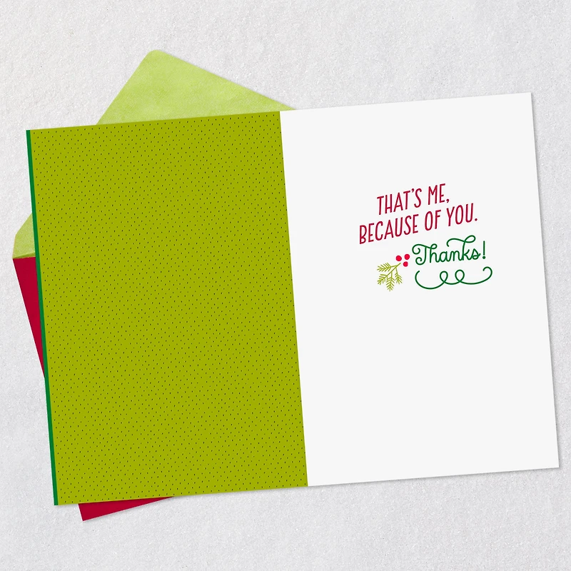 Jolly, Joyful and Grateful Christmas Thank You Card for only USD 2.99 | Hallmark