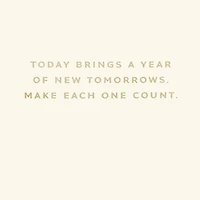 A Year of New Tomorrows Birthday Card for only USD 7.59 | Hallmark