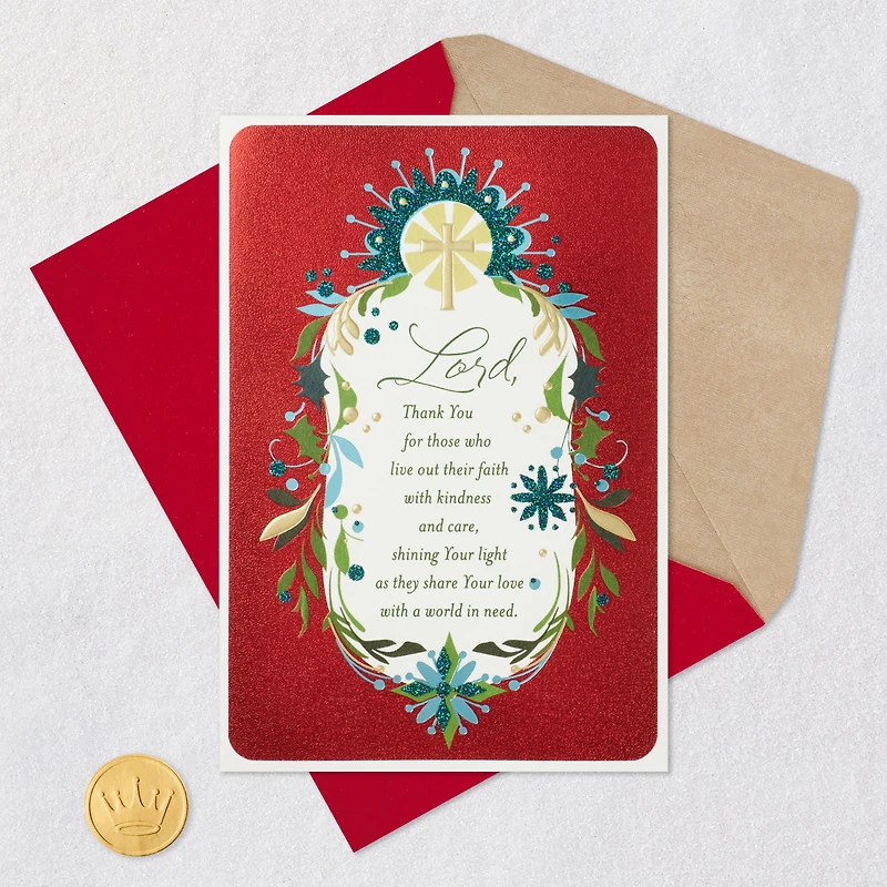 God Bless You As You Serve the Lord Religious Christmas Card for only USD 5.59 | Hallmark