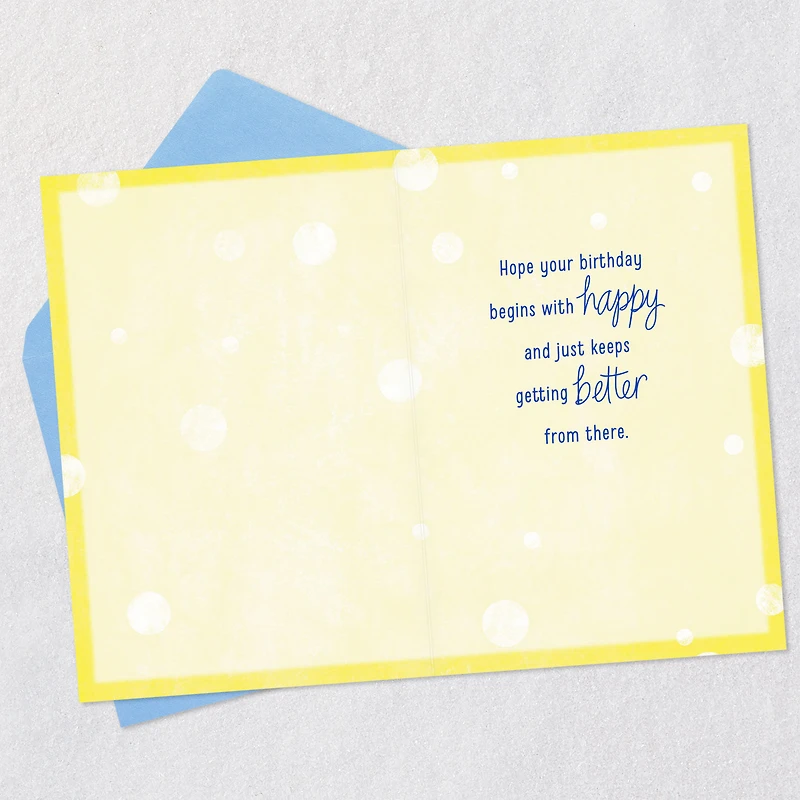 Happy, Happier, Happiest Birthday Card for only USD 2.50 | Hallmark