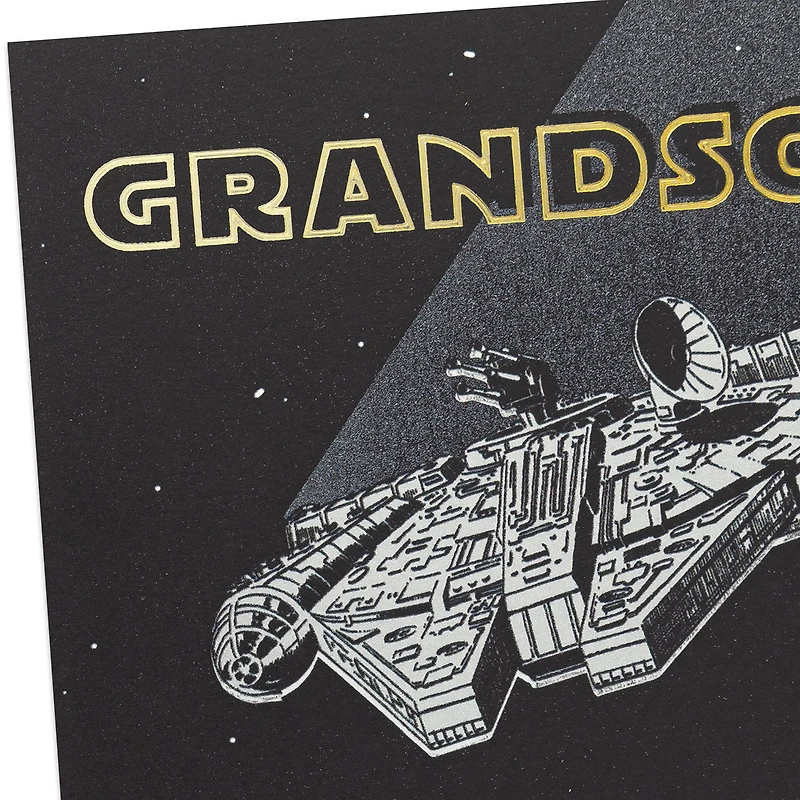 Star Wars™ Millennium Falcon™ Birthday Card for Grandson for only USD 4.59 | Hallmark