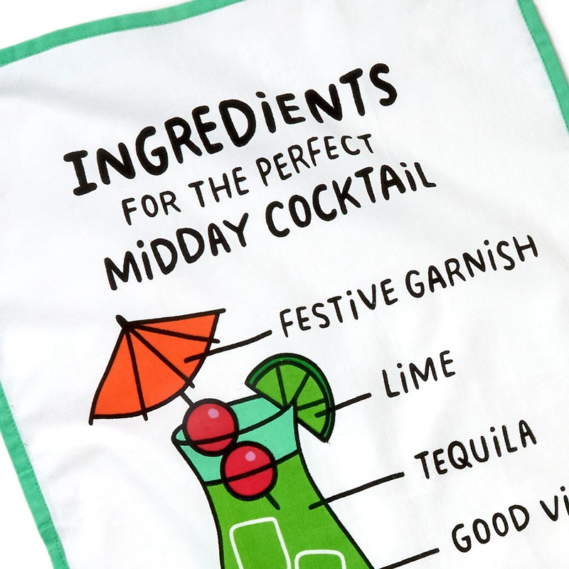 Midday Cocktail Funny Tea Towel, 18x26 for only USD 14.99 | Hallmark