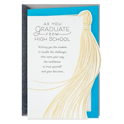 Wisdom, Confidence and Opportunity High School Graduation Card for only USD 5.59 | Hallmark