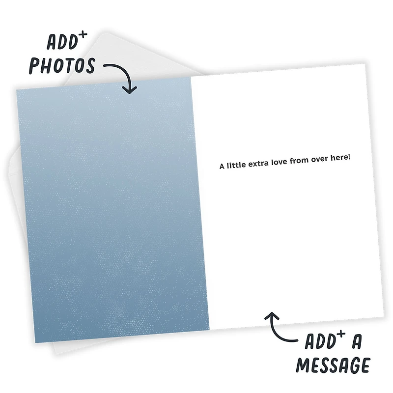 Personalized Heart Postmark Love Photo Card for only USD 4.99 | Hallmark