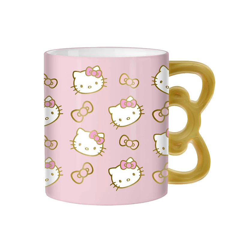 Silver Buffalo Hello Kitty Mug With Sculpted Bow Handle, 20 oz. for only USD 19.99 | Hallmark