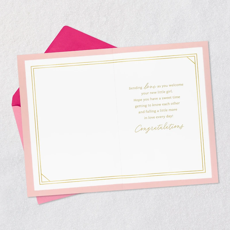 Sending Love as You Welcome Her New Baby Card for Girl for only USD 6.59 | Hallmark