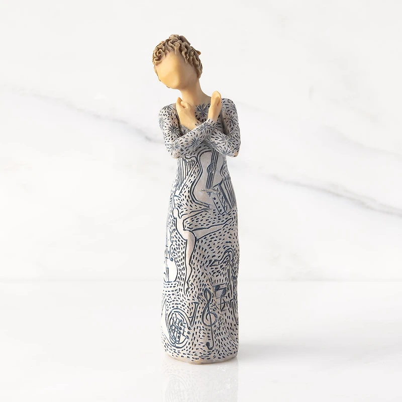Willow Tree Music Speaks Woman Figurine