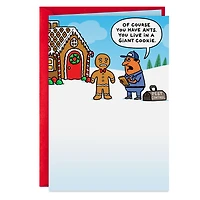 Gingerbread House With Ants Funny Christmas Card for only USD 3.99 | Hallmark