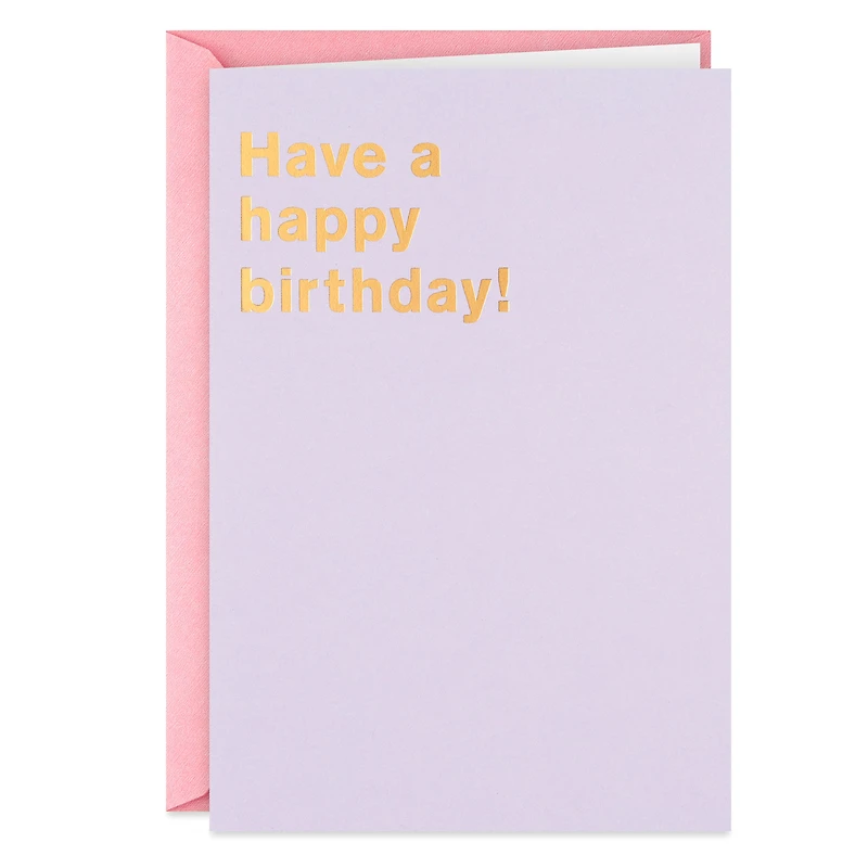 My Brilliant Suggestions Funny Birthday Card for only USD 4.49 | Hallmark