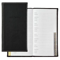 Black Faux Leather Slim Address Book for only USD 9.99 | Hallmark