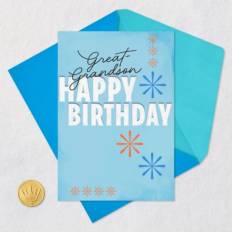 Proud of the Man You Are Birthday Card for Great-Grandson for only USD 3.99 | Hallmark