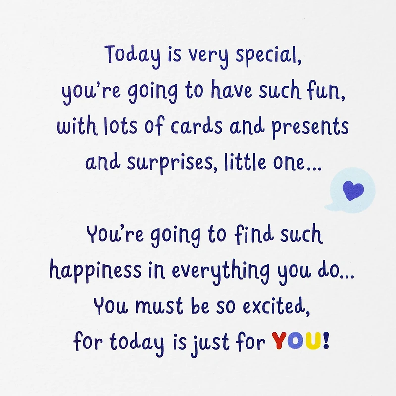 Disney Mickey Mouse Today Is Very Special Birthday Card for Kids With Sticker for only USD 5.59 | Hallmark