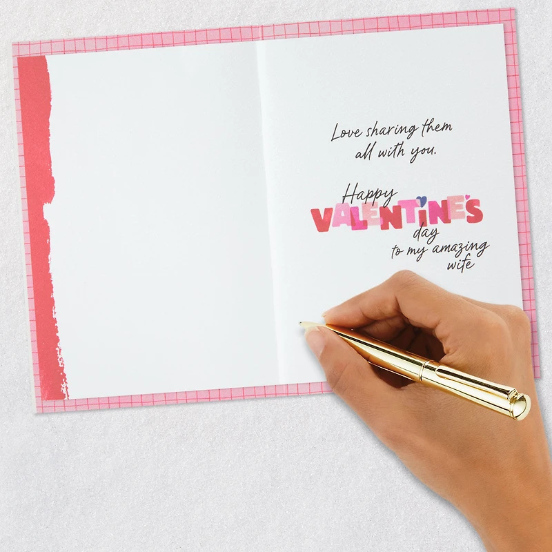 Love Sharing With You Valentine's Day Card for Wife for only USD 5.99 | Hallmark