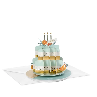 Citrus Cake Musical 3D Pop-Up Birthday Card With Motion for only USD 14.99 | Hallmark