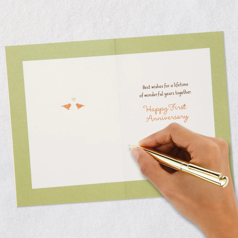 Summer, Autumn, Winter, Spring Trees First Anniversary Card for only USD 4.99 | Hallmark