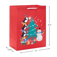 11.5" Penguin Holiday Fun 2-Pack Large Gift Bag Bundle for only USD 6.99 | Hallmark