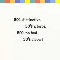Just Getting Started 50th Birthday Card for only USD 4.59 | Hallmark