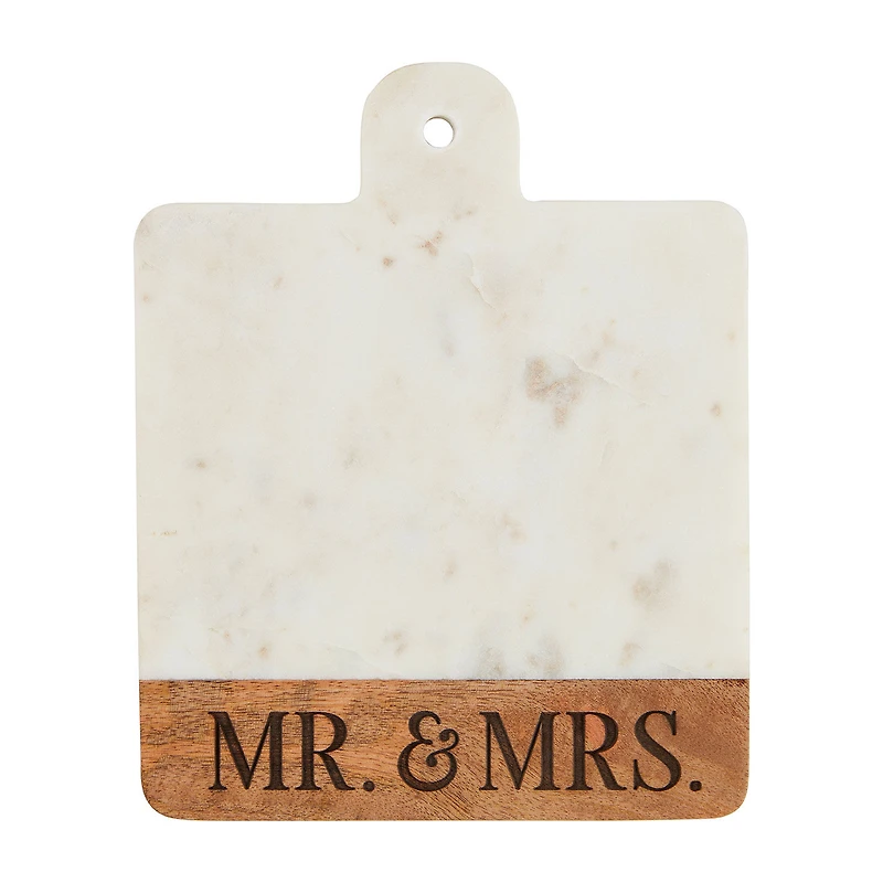 Mud Pie Mr. and Mrs. Marble Serving Board for only USD 26.99 | Hallmark
