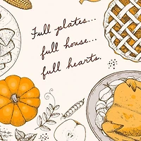 Full Plates, Full Hearts Thanksgiving Card for only USD 0.99 | Hallmark