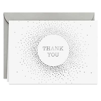 Silver Sparkle Blank Thank You Notes, Pack of 10 for only USD 10.49 | Hallmark