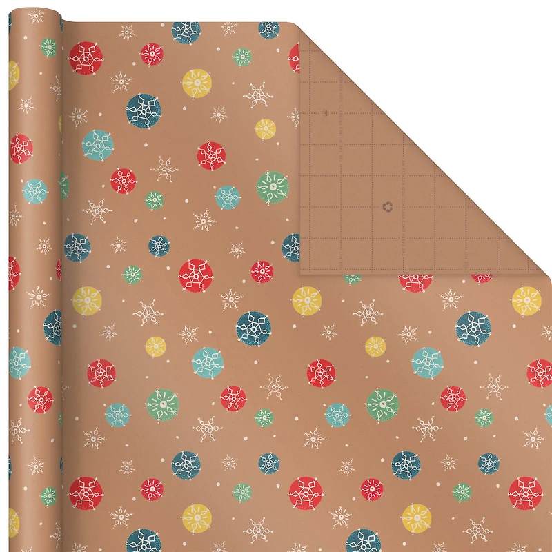 Bright and Bold Kraft 3-Pack Christmas Wrapping Paper, 90 sq. ft. for only USD 16.99 | Hallmark