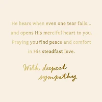 His Eye Is on the Sparrow Sympathy Card for only USD 2.99 | Hallmark