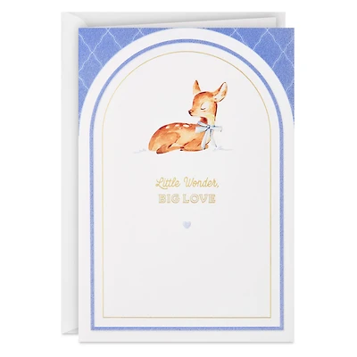 Little Wonder, Big Love New Baby Boy Card for only USD 5.99 | Hallmark