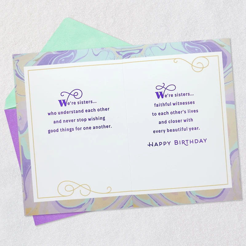 We're Closer With Every Year Birthday Card for Sister From Sister for only USD 7.59 | Hallmark
