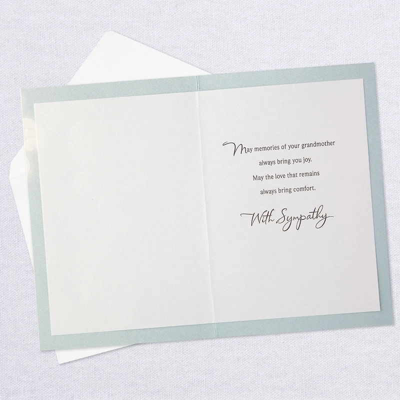 A Grandmother's Love Never Leaves Sympathy Card for only USD 4.99 | Hallmark