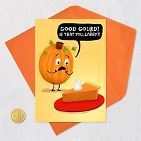 Sweet Surprises Pumpkin Pie Funny Thanksgiving Card for only USD 3.49 | Hallmark