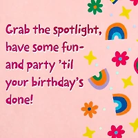 Today's Your Day and You're the Star Birthday Card for Girl for only USD 5.99 | Hallmark