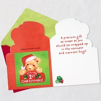 You're a Sweet, Precious Gift Baby's First Christmas Card With Sticker for only USD 4.59 | Hallmark