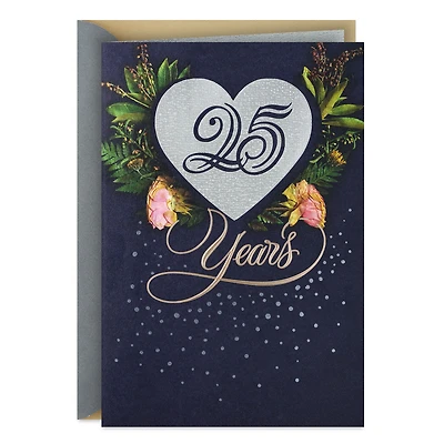 Little Things Add Up 25th Anniversary Card for Couple for only USD 5.99 | Hallmark