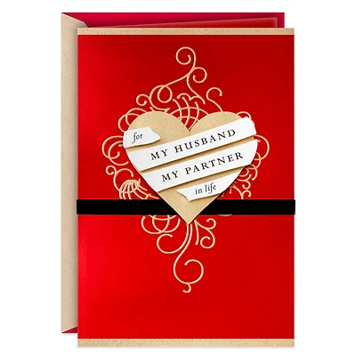 My Partner in Life Valentine's Day Card for Husband for only USD 7.99 | Hallmark