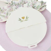 Gold Heart with Flowers Musical 3D Pop-Up Love Card with Motion for only USD 14.99 | Hallmark
