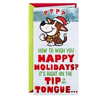 On the Tip of My Tongue Pop-Up Money Holder Christmas Card for only USD 5.59 | Hallmark